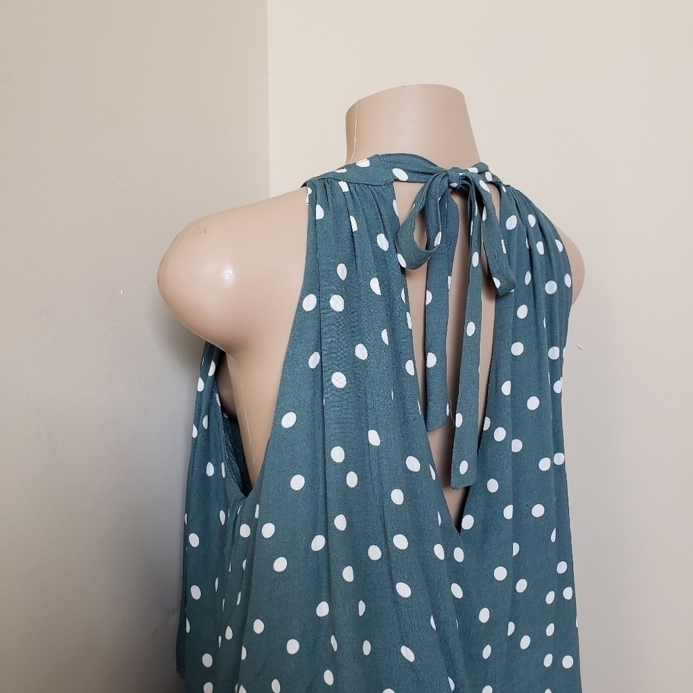 BNDI Open Back Polka Dot Romper - Picture 5 of 7